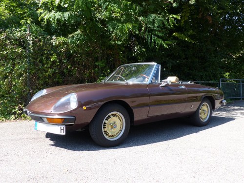 1979 Fantastic Alfa Spider, perfectly serviced, great condition SOLD