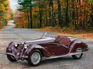 1939 ALFA ROMEO 6C 2300B SHORT-CHASSIS SPIDER For Sale by Auction
