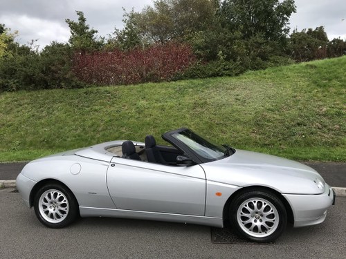 2000 (w) Alfa Spider 2.0 TS Lusso 2 owners from new SOLD