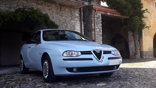 1998 Alfa Romeo 156 baby blue,1 hand. As new. For Sale