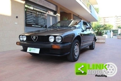 ALFA ROMEO ALFETTA GTV 2.0 1984 - DOCUMENTI E TARGHE ORIGIN For Sale