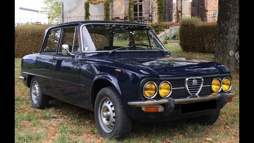 1976 - Alfa Romeo Giulia Nuova Super 1300 For Sale by Auction