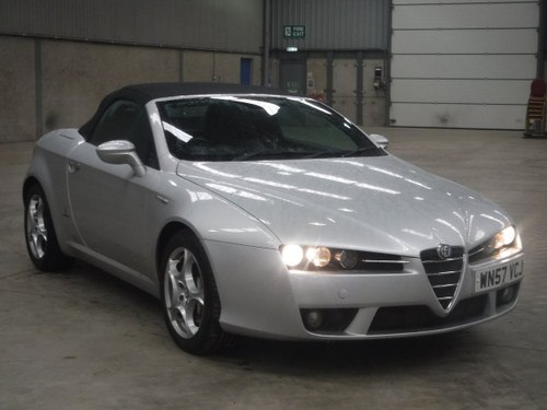 2007 Alfa Romeo Spider JTDM For Sale by Auction