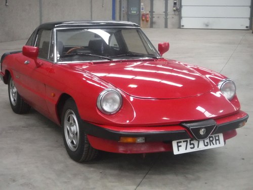 1989 Alfa Romeo Spider For Sale by Auction
