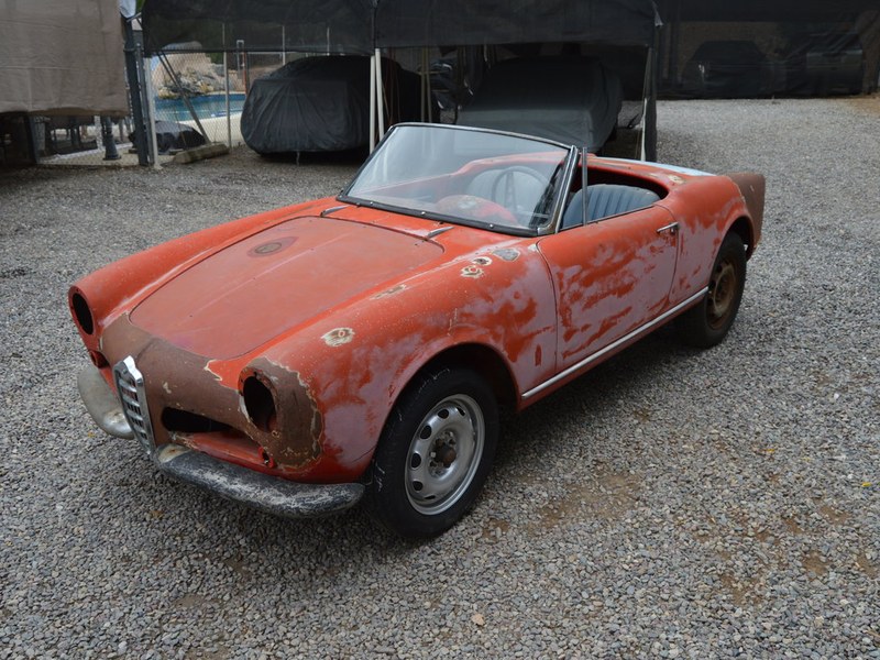1961 Alfa Romeo Giulietta Spider