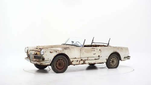 1961 ALFA ROMEO 2000 TOURING SPIDER PROJECT For Sale by Auction