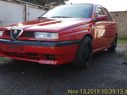1998 Alfa Romeo 155 V6 Special Edition left hand drive For Sale