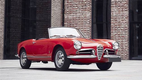 1957 Alfa Romeo Giulietta Spider 04 Dec 2019 For Sale by Auction