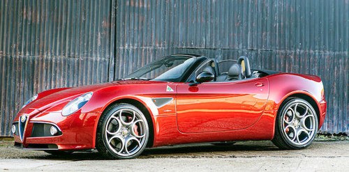 2013 Alfa Romeo 8C Spider For Sale by Auction