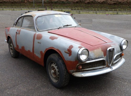 1965 Very original Giulietta Sprint, first paint, never welded SOLD
