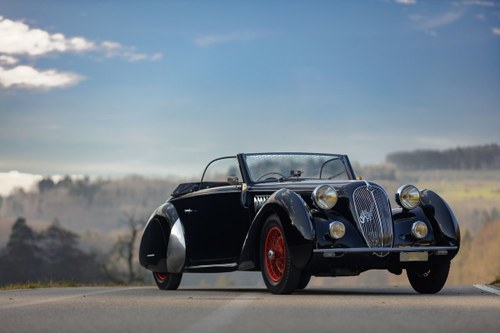 1938 Alfa Romeo 6C 2300 B Lungo cabriolet Worblaufen For Sale by Auction