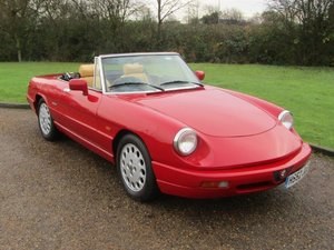 1990 Alfa Romeo 2.0 Spider S4 NO RESERVE at ACA 25th January For Sale