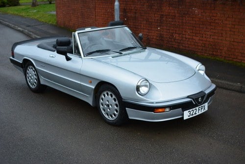 1986 Alfa Romeo Spider S3 For Sale by Auction