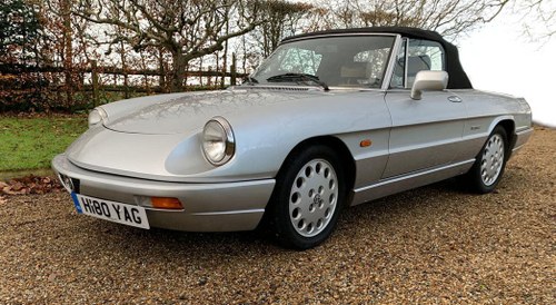 1990 Alfa Romeo Spider S4 2.0L 22 Feb 2020 For Sale by Auction