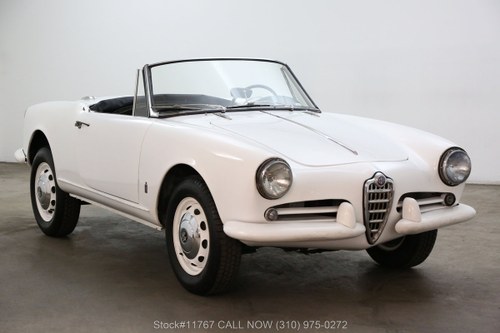1962 Alfa Romeo Giulietta Spider For Sale