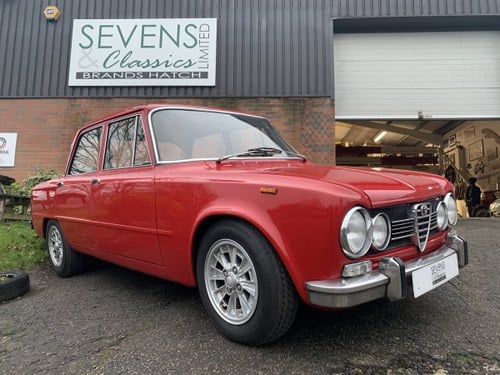 1969 Alfa Romeo Giulia Super 1600S VERKOCHT