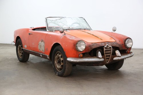 1959 Alfa Romeo Giulietta Normale Spider For Sale