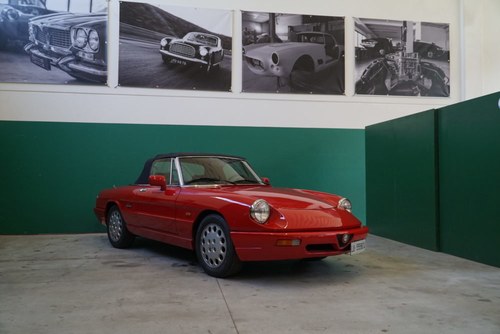 1992 Alfa Romeo Spider 2.0IV LOW MILEAGE VENDUTO