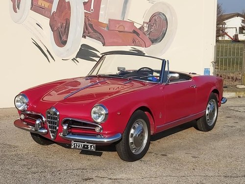 1961 Alfa Romeo Giulietta Spider 1300 In vendita