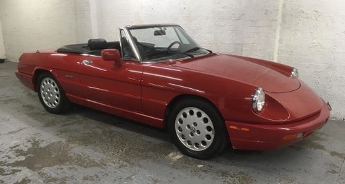 1992 Alfa Romeo S4 Spider rare auto LHD fab low kms For Sale