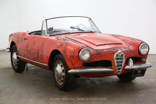 1963 Alfa Romeo Giulia Spider For Sale