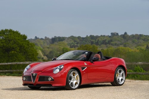 2010 Alfa Romeo 8C Spider - 3000 miles from new, two owners  For Sale