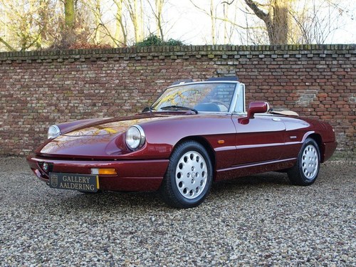 1992 Alfa Romeo Spider 2.0 U9 3rd owner, only 130.147 kms! In vendita