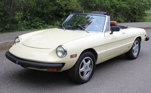 1976 Alfa Romeo Spider SÅLD