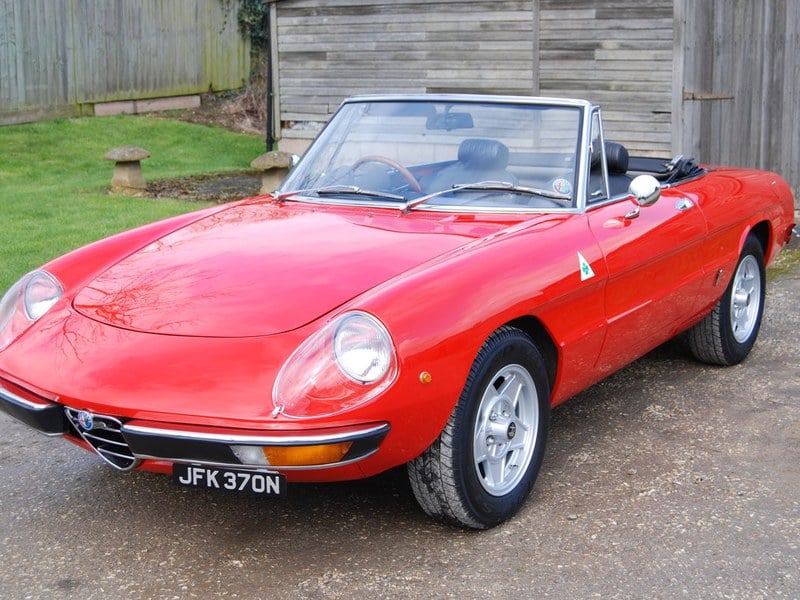 Alfa Romeo Spider S2 Kammtail, VGC, History, Low owners