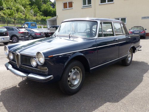 1962 Early Alfa Romeo 2600 Berlina, chassis number 0172 SOLD