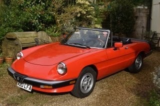 1985 Alfa Romeo Spider 3 LHD 30/5/20 À venda em leilão