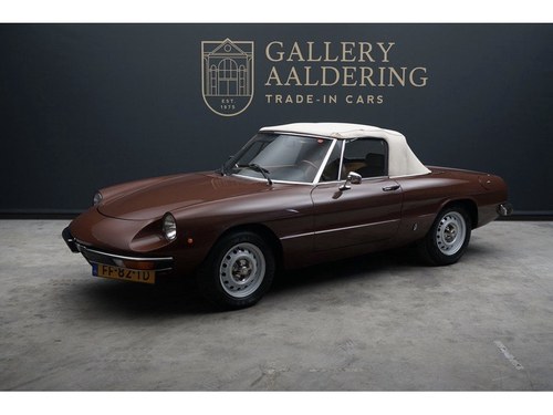 1979 Alfa Romeo Spider 1600 two owners, original Dutch delivered  For Sale