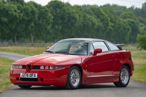 1991 Alfa Romeo SZ - 5,400km & 2 owners SOLD