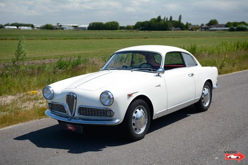 1959 Alfa Romeo Giulietta Sprint - Bianco Gardenia For Sale