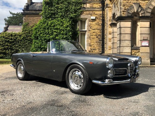 1963 Alfa Romeo 2600 Spider by Touring SOLD