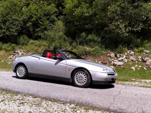 1997 Alfa spider v6 with hard top, history complete For Sale