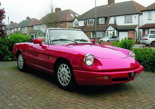 1991 Alfa Spider S4 for auction 16th -17th July In vendita all'asta
