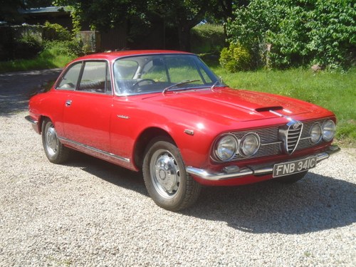 1965 Alfa Romeo 2600 Sprint- RHD SOLD
