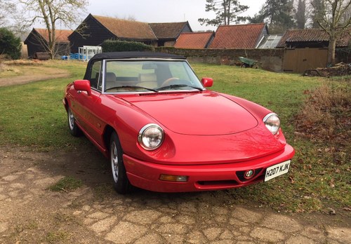 1991 Stunning Alfa Romeo 1.6 S4 Spider! VERKAUFT