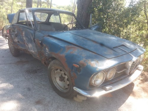 Alfa romeo sprint 2600 coupe 1964 project For Sale
