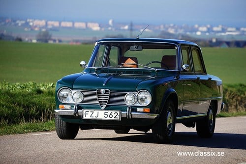 1966 Alfa Romeo Giulia 1600 Super Bollino Dòro version VERKAUFT