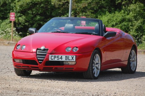 2004 Alfa Romeo Spider Special Edition 916 JTS Phase 3 In vendita