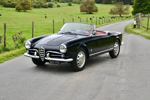 1962 Alfa Romeo Giulietta Spider 101.03 Survivor car SOLD