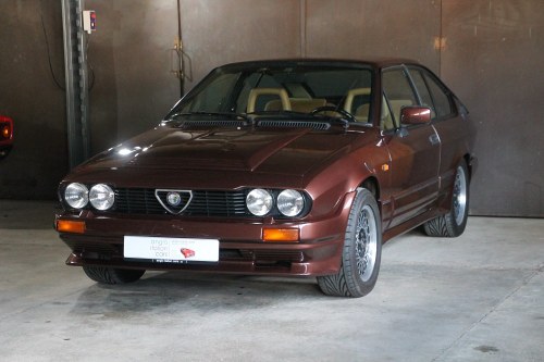 1985 Alfa Romeo Alfetta GTV 6 / 45000 km from new For Sale