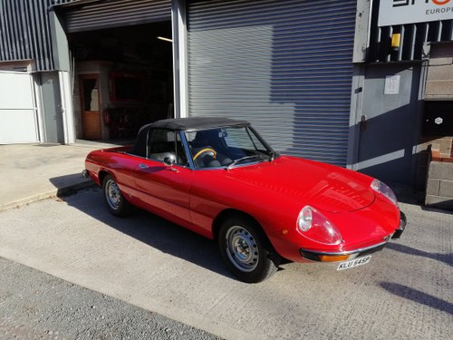 1976/P S2 Spider 2000 Veloce UK right hand drive SOLD