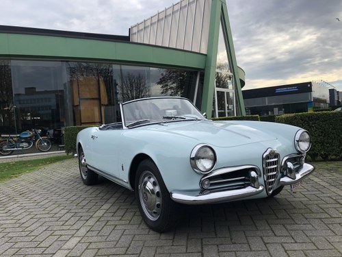Alfa Romeo Giulietta Spider Veloce 1958 VENDUTO