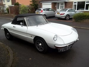 1968 Alfa Spider 1600 Duetto Roundtail 105.05 RHD For Sale