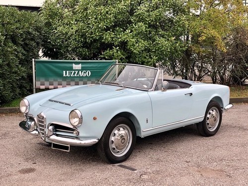 1962 Alfa Romeo Giulia Spider S3 (101.23) VERKAUFT
