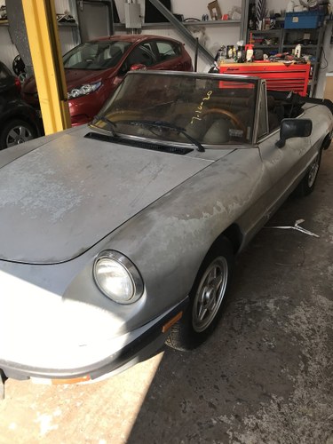 1985 Spider Rust free import For Sale