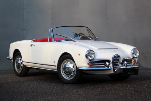 1962 Alfa Romeo Giulietta 1300 Spider LHD For Sale